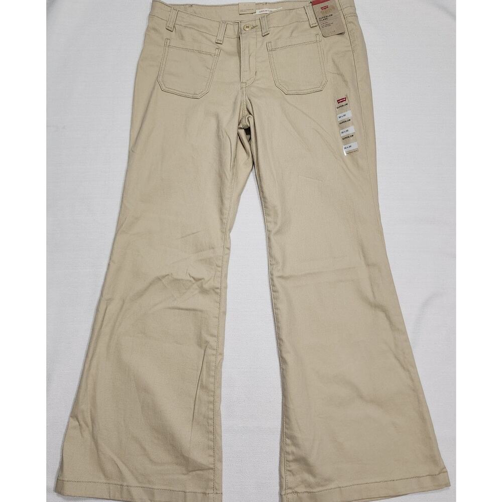 Levi's superlow flare low rise pants W32'' X L32''